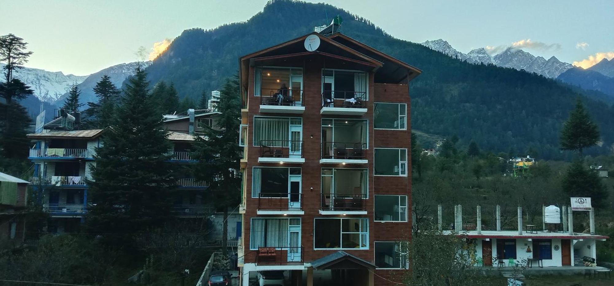Hotel Apple Flower Manāli Dış mekan fotoğraf
