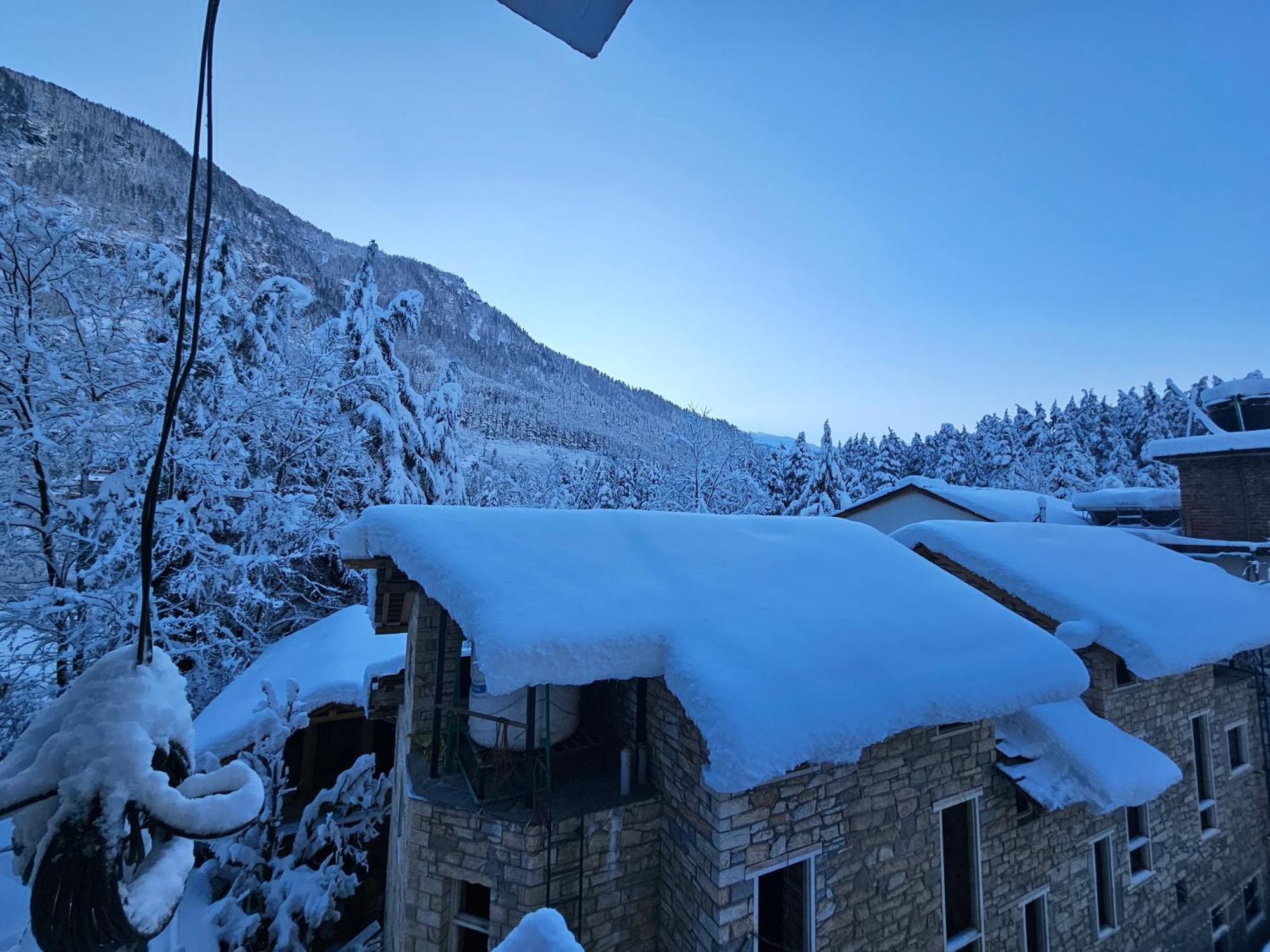 Hotel Apple Flower Manāli Dış mekan fotoğraf