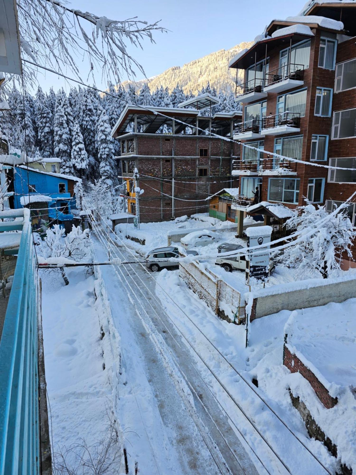 Hotel Apple Flower Manāli Dış mekan fotoğraf